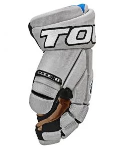 Tour Code 1 Hockey Gloves Grey&Black Team Sports