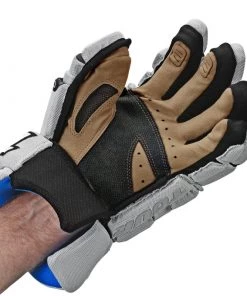 Tour Code 1 Hockey Gloves Grey&Black Team Sports