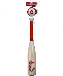 Licenced + Collectibles Rawlings MLB St Louis Cardinals Bat And Ball Set