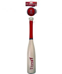 Licenced + Collectibles Rawlings MLB Los Angeles Angels Bat And Ball Set