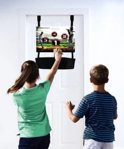 FRANKLIN DOOR SPORTS - ELECTRONIC BASEBALL TOSS