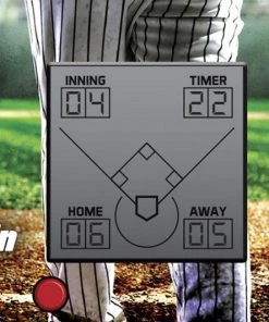FRANKLIN DOOR SPORTS - ELECTRONIC BASEBALL TOSS