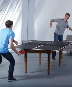 Game Room FRANKLIN EASY ASSEMBLE TABLE TENNIS COVERSION TOP & NET