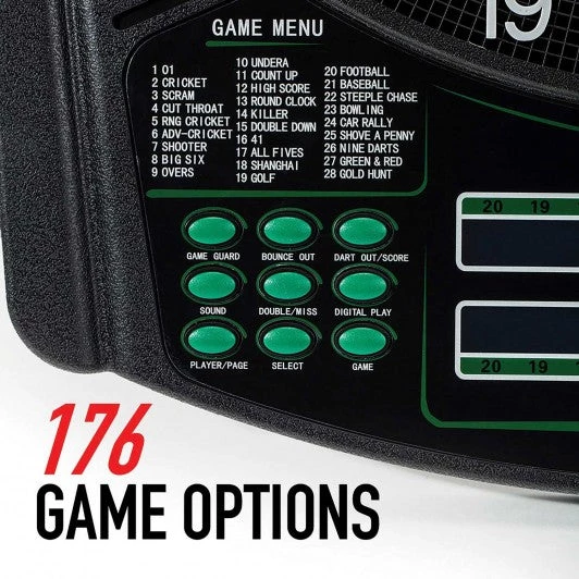 FRANKLIN ELECTRONIC DARTBOARD 15.5" (FS6000) 3 FRANKLIN ELECTRONIC DARTBOARD 15.5" (FS6000)