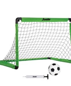 FRANKLIN SOCCER GOAL INSTA SET - PUMP AND BALL INCLUDED - 36" X 24" X 24" Team Sports
