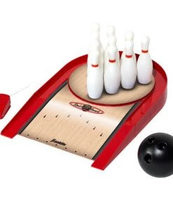 FRANKLIN KIDS INDOOR SPIN N BOWL BOWLING SET Team Sports