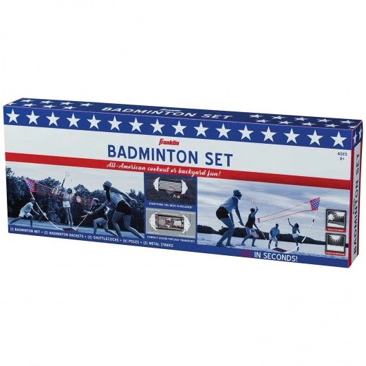 Outdoor Games FRANKLIN USA QUICKSET® BADMINTON 2 Outdoor Games FRANKLIN USA QUICKSET® BADMINTON