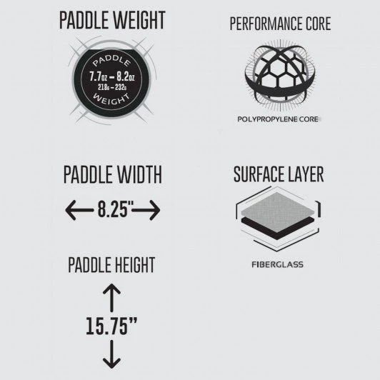 FRANKLIN X-1000 PICKLEBALL PADDLE 5 FRANKLIN X-1000 PICKLEBALL PADDLE